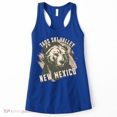 Taos Ski Valley New Mexico Bear Meaningful Gift Women's Tank Top