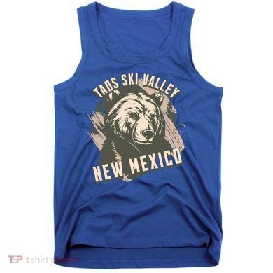 Taos Ski Valley New Mexico Bear Meaningful Gift Tank Top