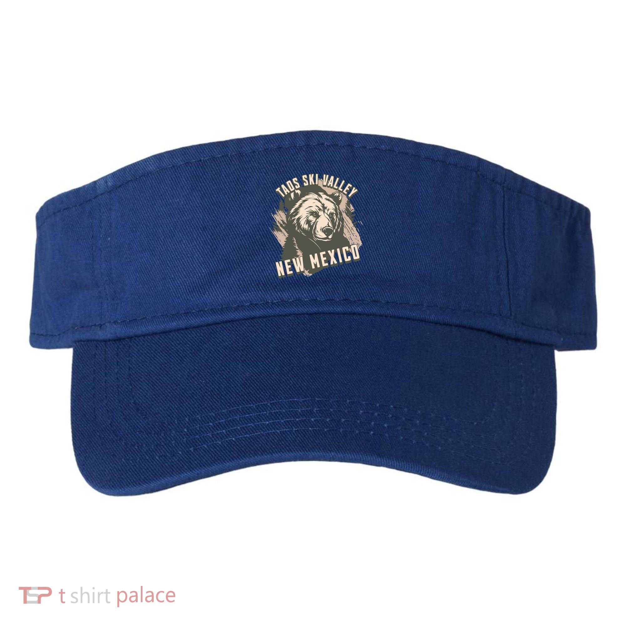 Taos Ski Valley New Mexico Bear Meaningful Gift Visor