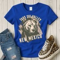 Taos Ski Valley New Mexico Bear Meaningful Gift Women's T-Shirt thumb 3