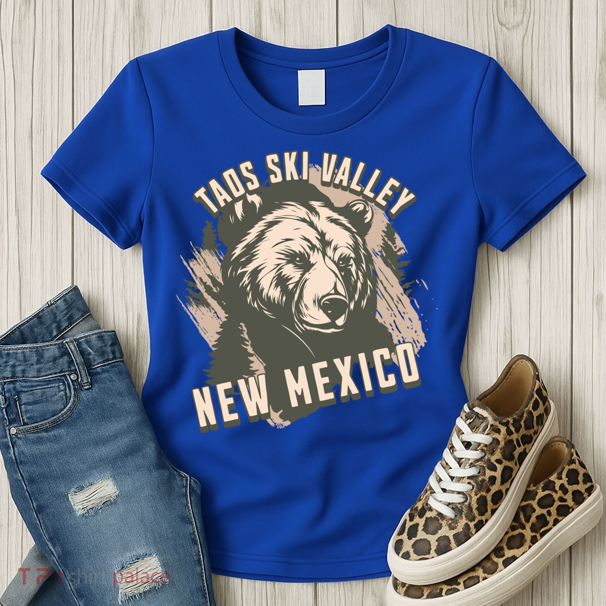Taos Ski Valley New Mexico Bear Meaningful Gift Women's T-Shirt