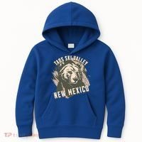 Taos Ski Valley New Mexico Bear Meaningful Gift Kids Hoodie thumb 0