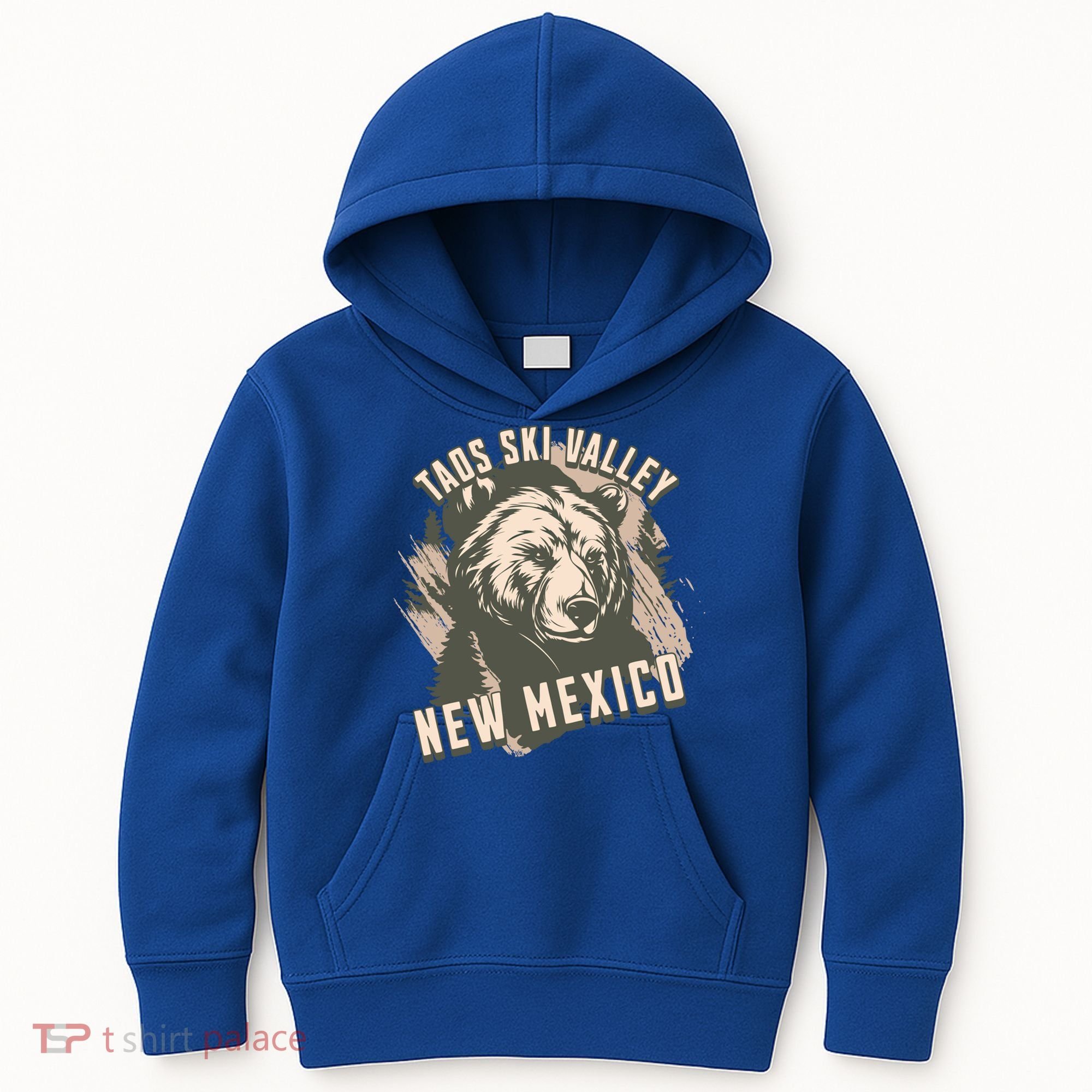 Taos Ski Valley New Mexico Bear Meaningful Gift Kids Hoodie