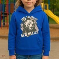 Taos Ski Valley New Mexico Bear Meaningful Gift Kids Hoodie thumb 3