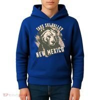 Taos Ski Valley New Mexico Bear Meaningful Gift Kids Hoodie thumb 4