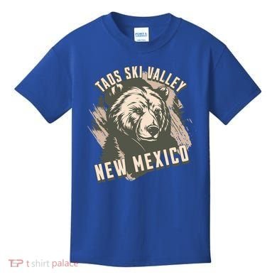 Taos Ski Valley New Mexico Bear Meaningful Gift Kids T-Shirt