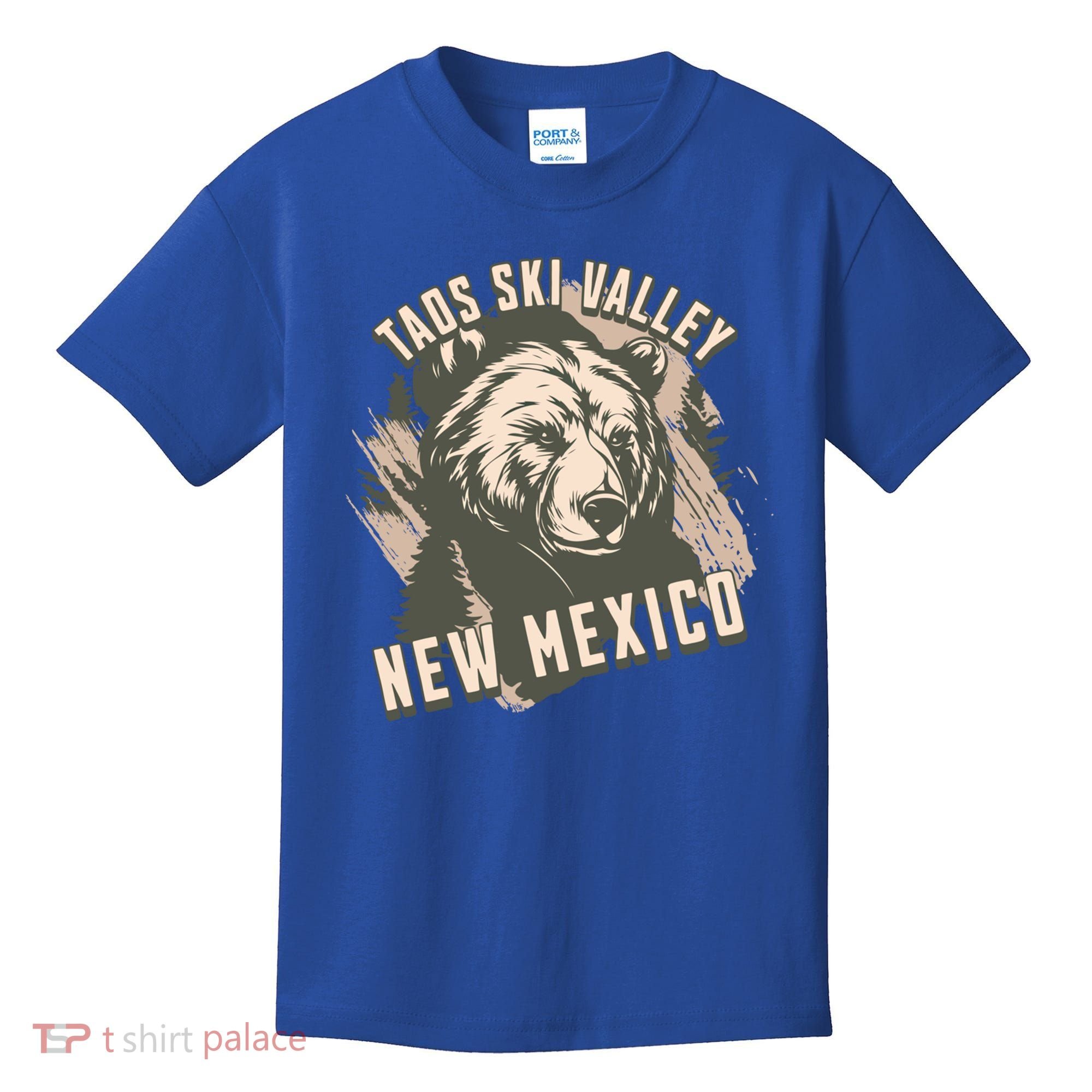 Taos Ski Valley New Mexico Bear Meaningful Gift Kids T-Shirt