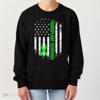 Transplant Survivor Warrior Liver Kidney Organ Recipient Women's Sweatshirt thumb 0