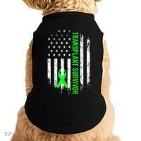 Transplant Survivor Warrior Liver Kidney Organ Recipient Doggie Tank thumb 0
