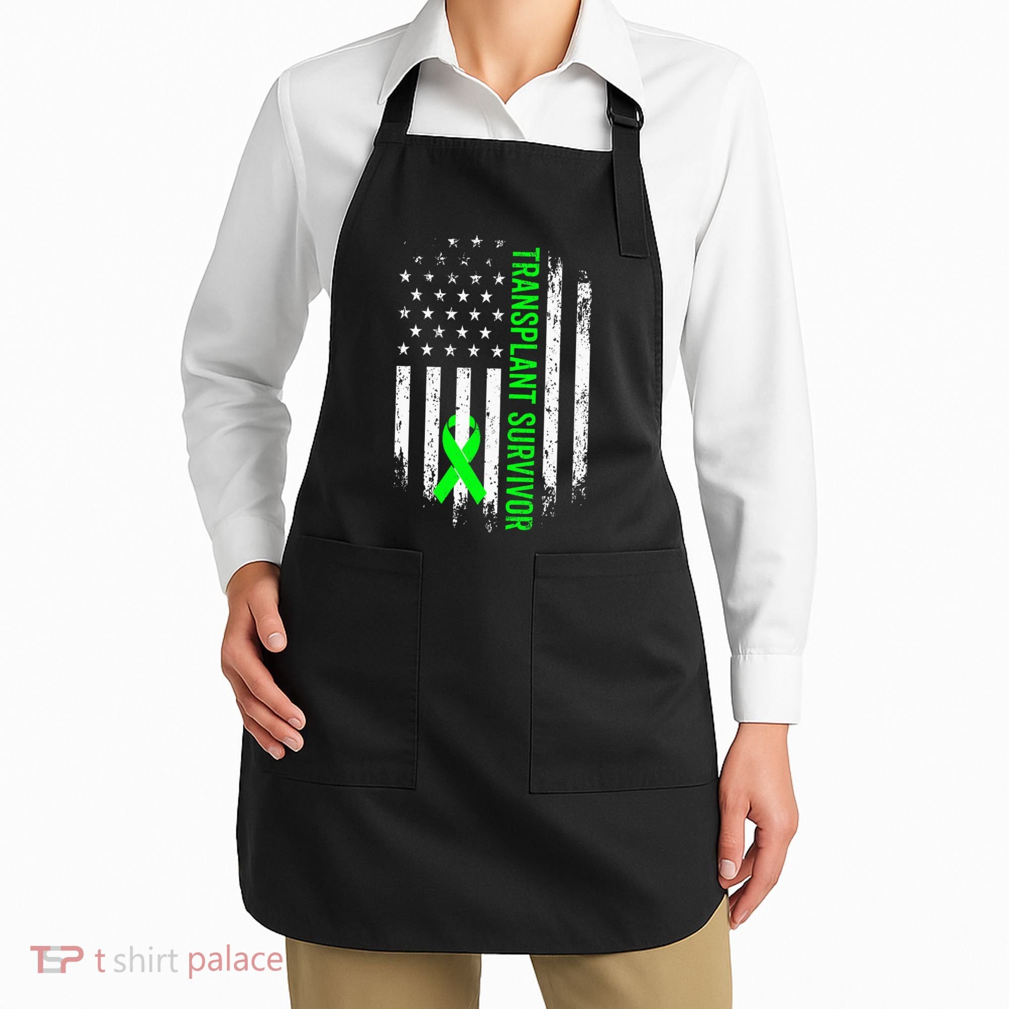 Transplant Survivor Warrior Liver Kidney Organ Recipient Apron