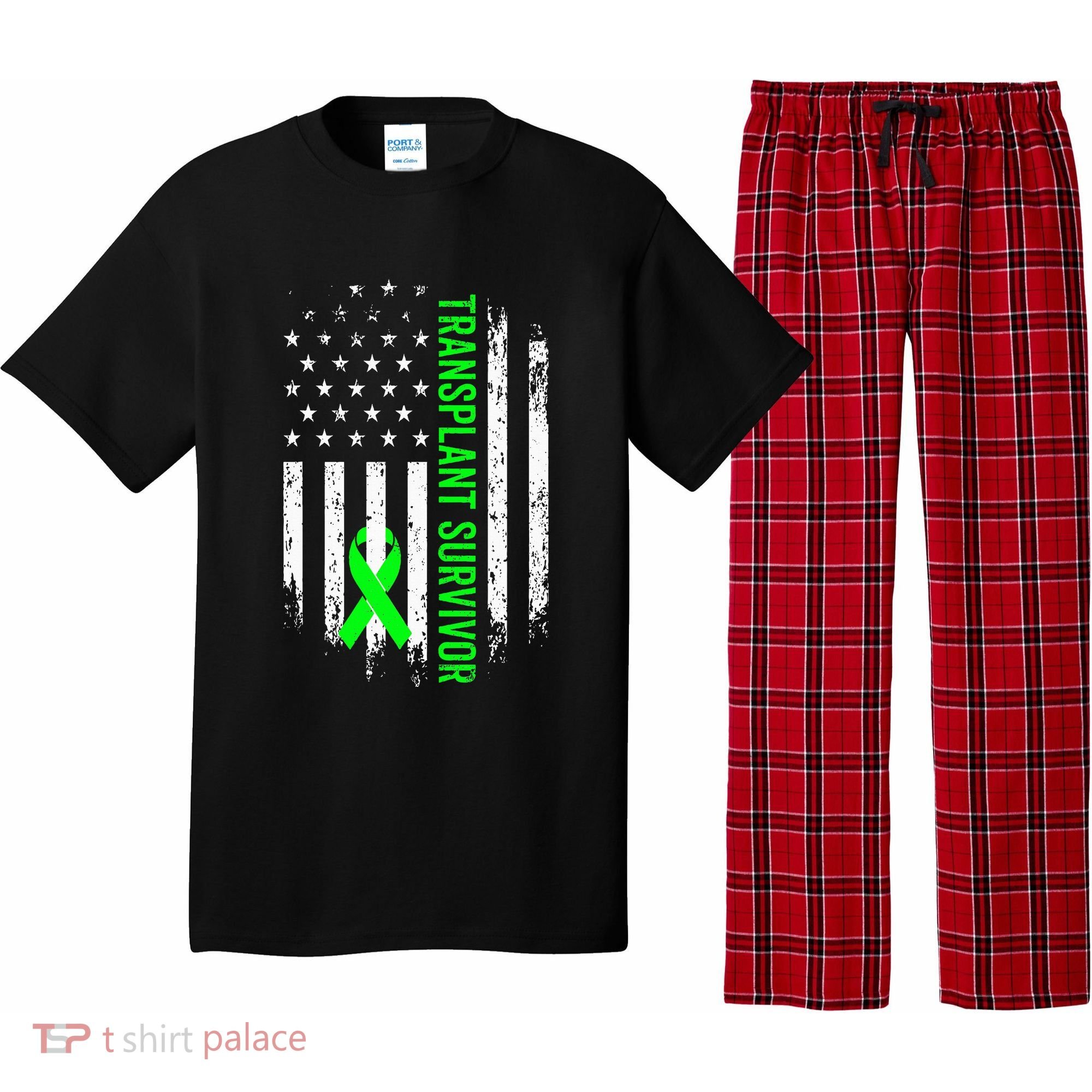 Transplant Survivor Warrior Liver Kidney Organ Recipient Pajama Set