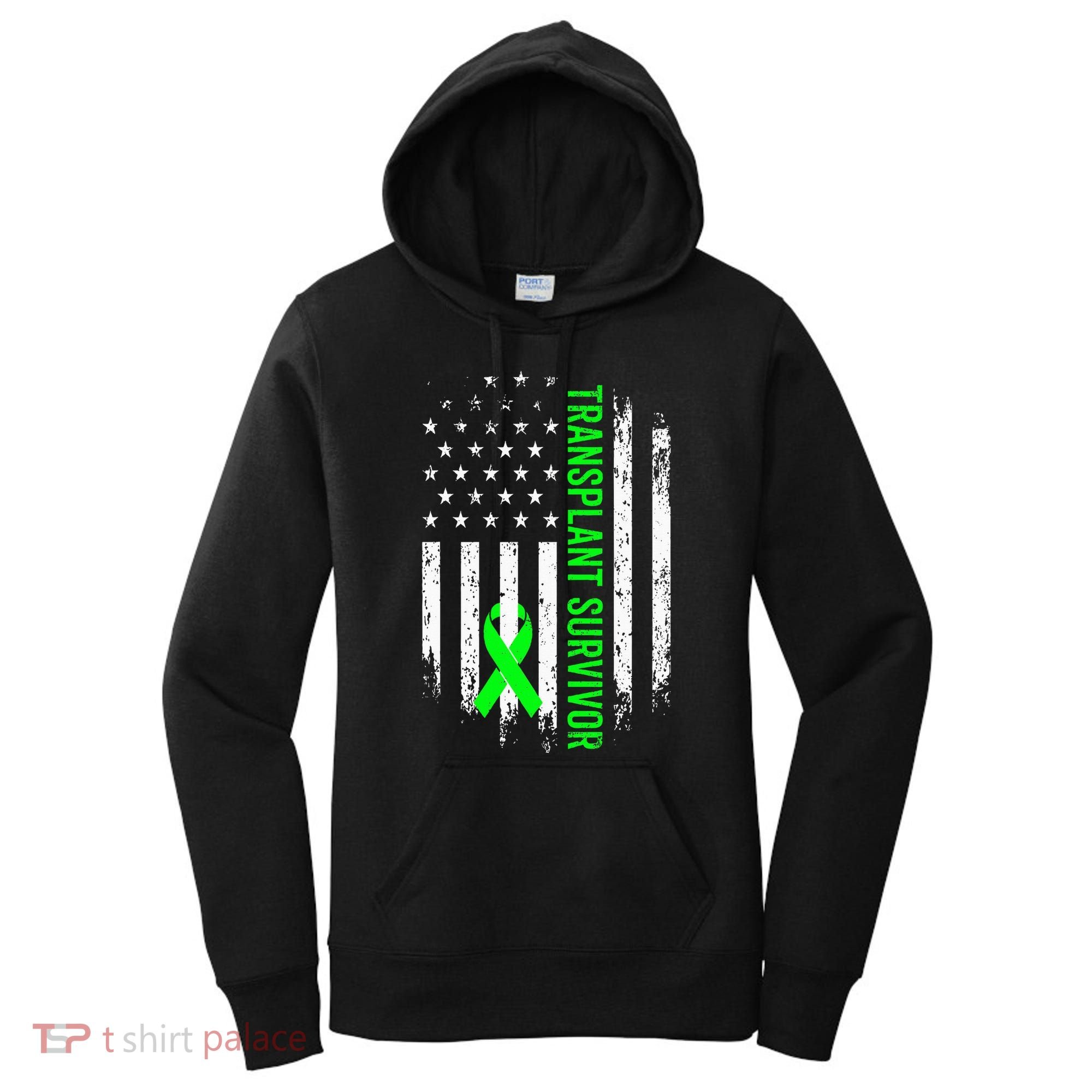 Transplant Survivor Warrior Liver Kidney Organ Recipient Women's Hoodie