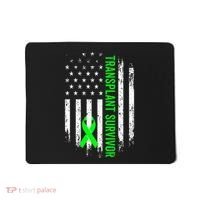 Transplant Survivor Warrior Liver Kidney Organ Recipient Mousepad thumb 0