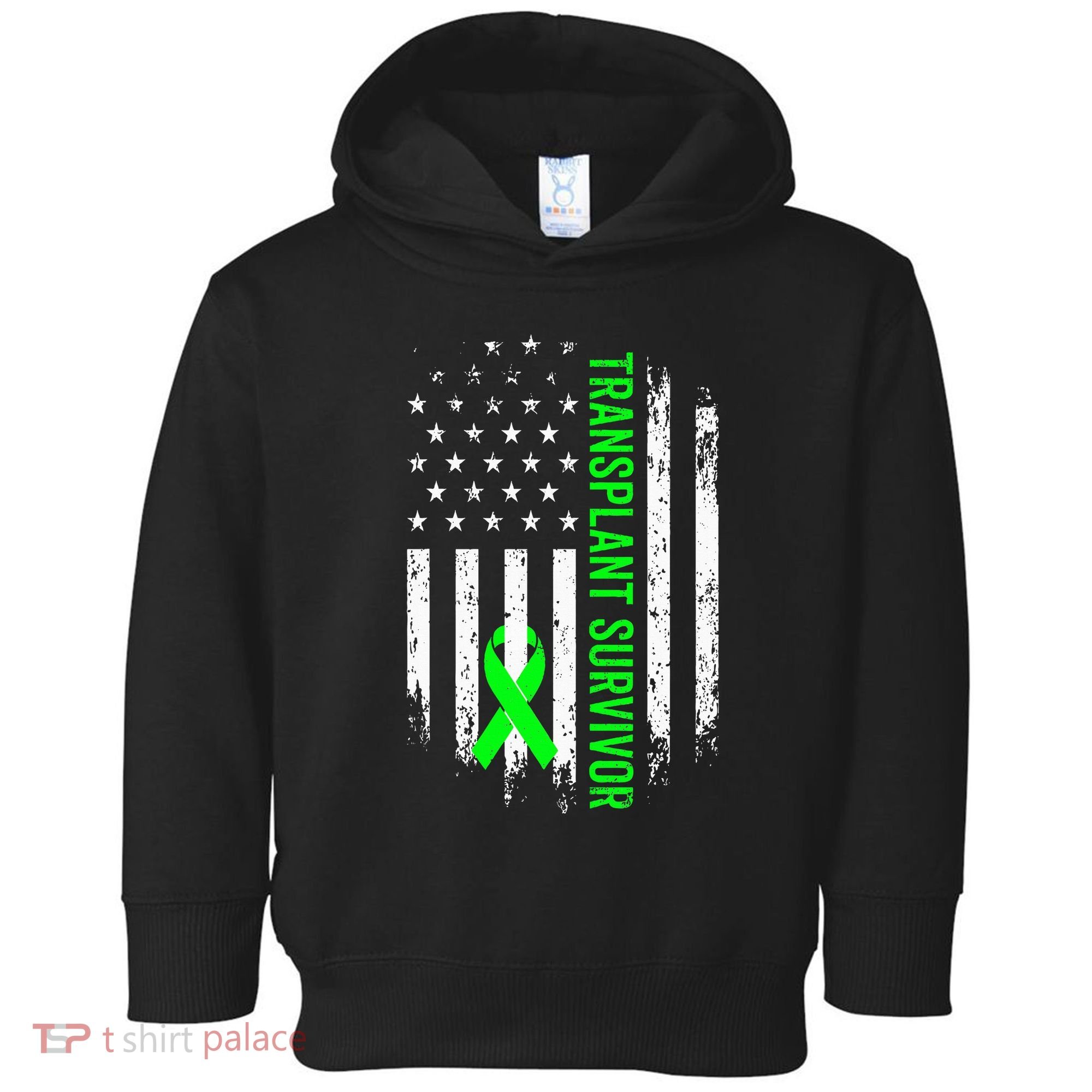 Transplant Survivor Warrior Liver Kidney Organ Recipient Toddler Hoodie