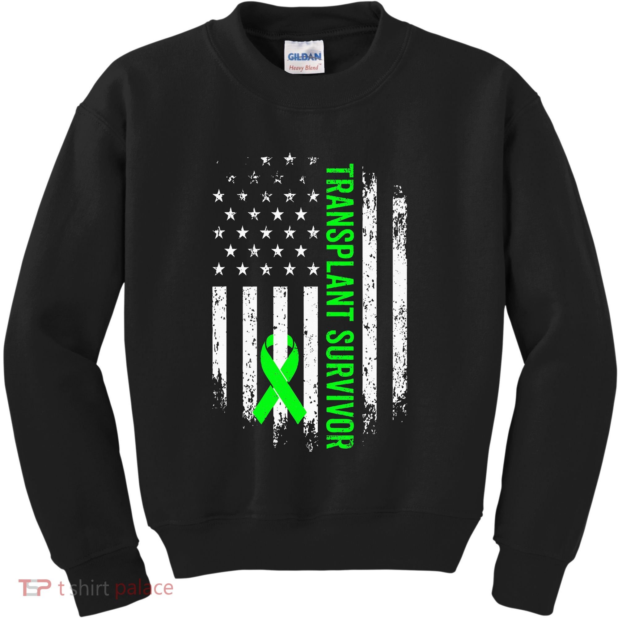 Transplant Survivor Warrior Liver Kidney Organ Recipient Kids Sweatshirt