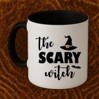 The Scary Witch Coffee Mug thumb 2