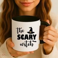 The Scary Witch Coffee Mug thumb 3