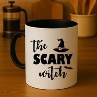 The Scary Witch Coffee Mug thumb 4