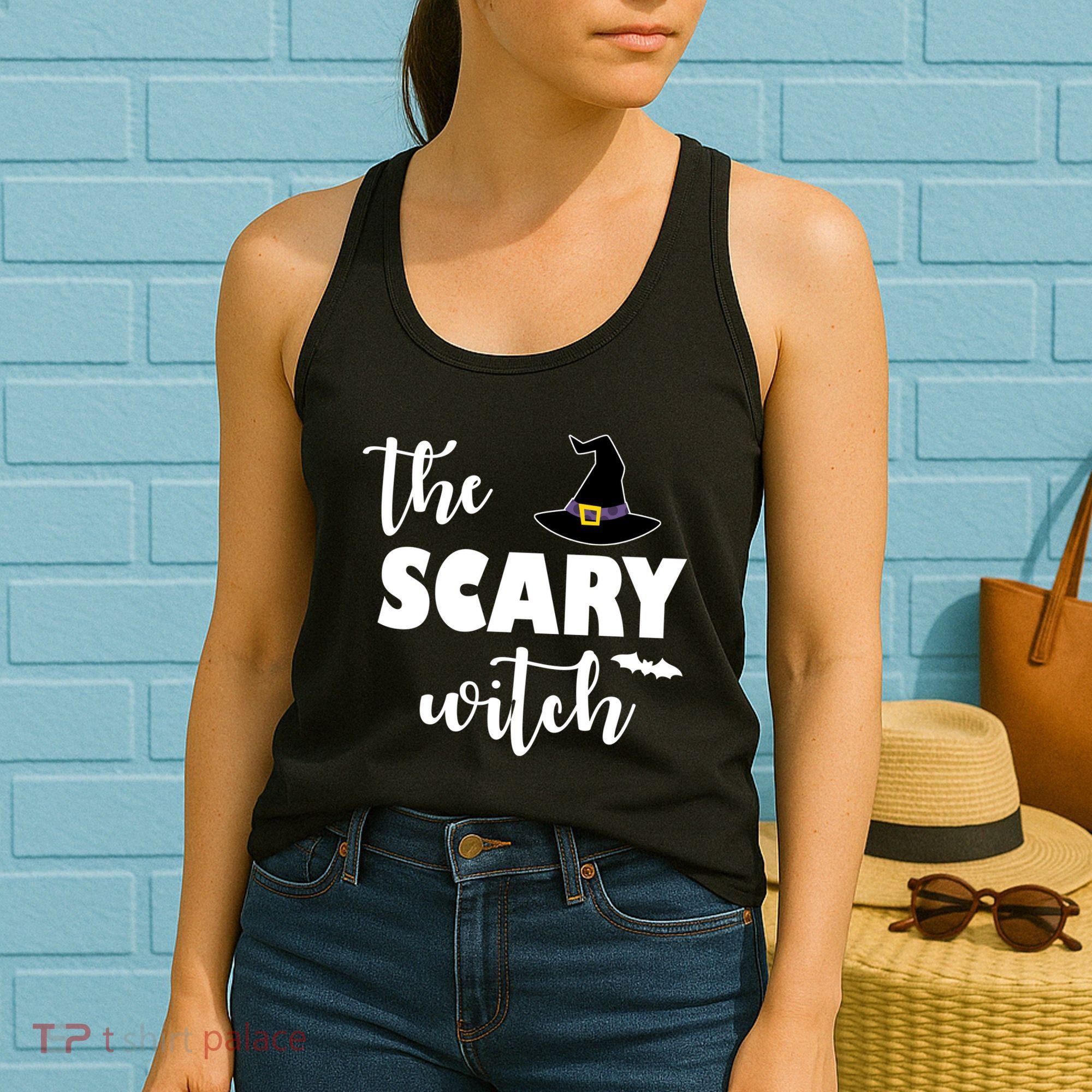The Scary Witch Women's Tank Top