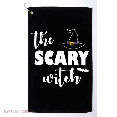 The Scary Witch Golf Towel