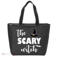 The Scary Witch Tote Bag thumb 0