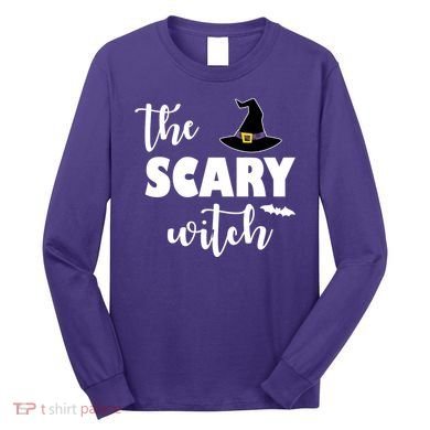 The Scary Witch Long Sleeve Shirt