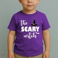 The Scary Witch Toddler T-Shirt thumb 2
