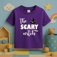 The Scary Witch Toddler T-Shirt thumb 3