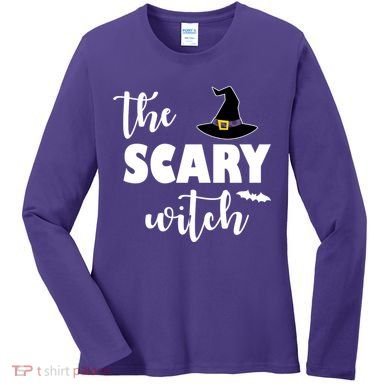The Scary Witch Women's Long Sleeve Shirt