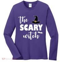 The Scary Witch Women's Long Sleeve Shirt thumb 0