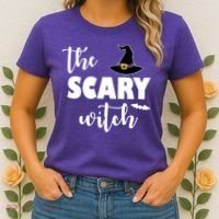 The Scary Witch Women's T-Shirt thumb 2