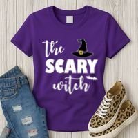 The Scary Witch Women's T-Shirt thumb 3