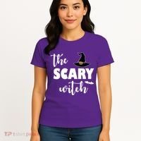 The Scary Witch Women's T-Shirt thumb 4