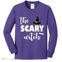 The Scary Witch Kids Long Sleeve Shirt thumb 0