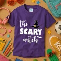 The Scary Witch Kids T-Shirt thumb 3