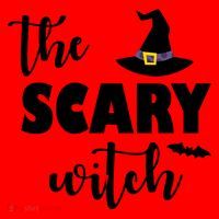 The Scary Witch Santa Hat thumb 1