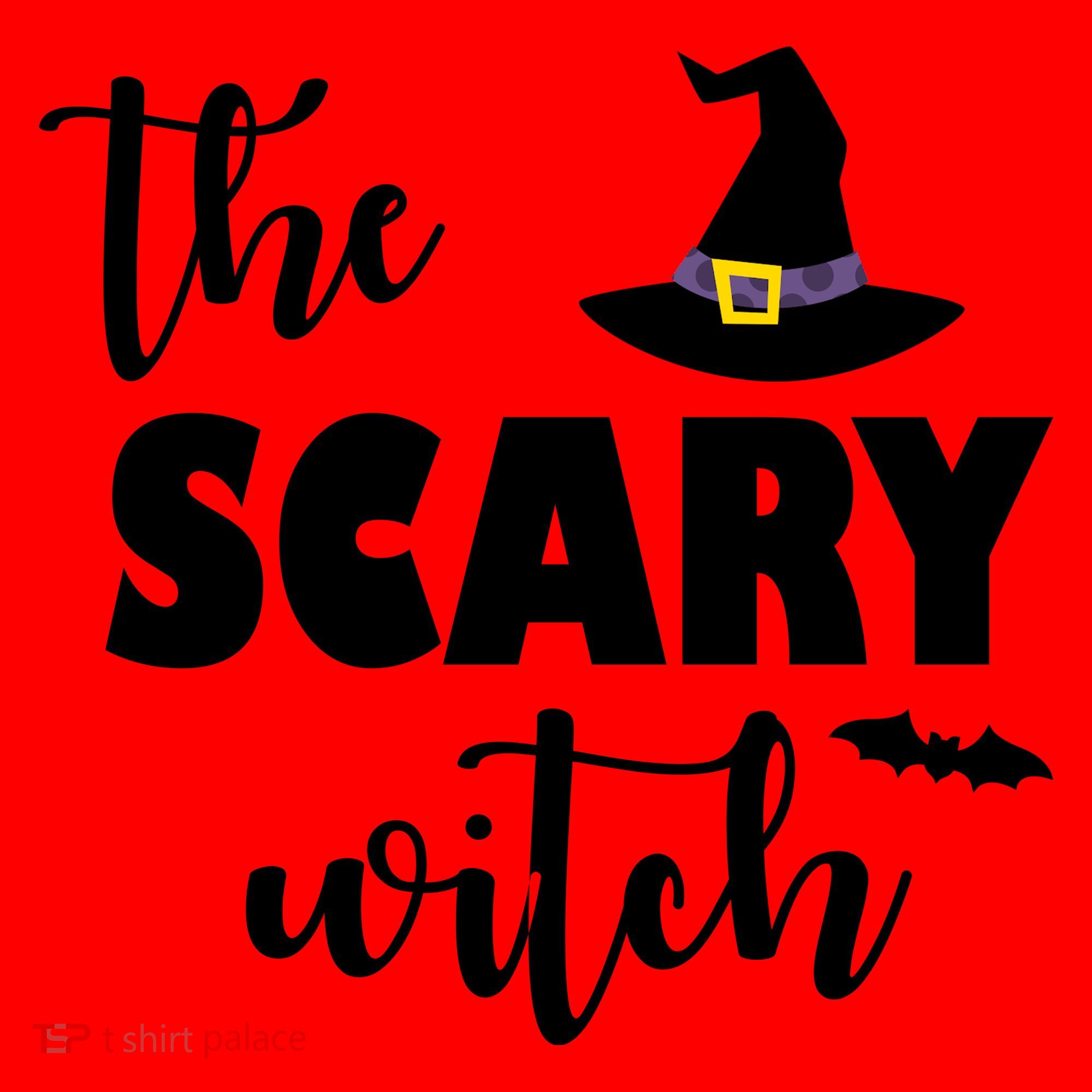 The Scary Witch Santa Hat