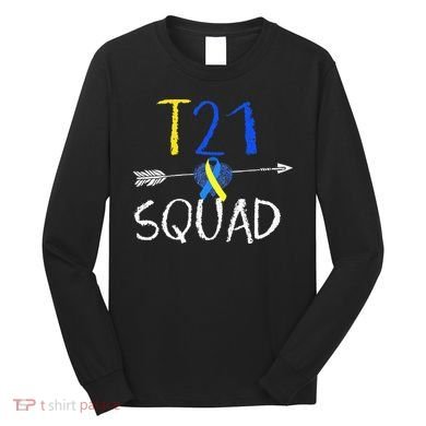 T21 Squad World Down Syndrome Day Long Sleeve Shirt