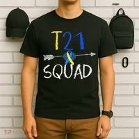 T21 Squad World Down Syndrome Day T-Shirt thumb 6