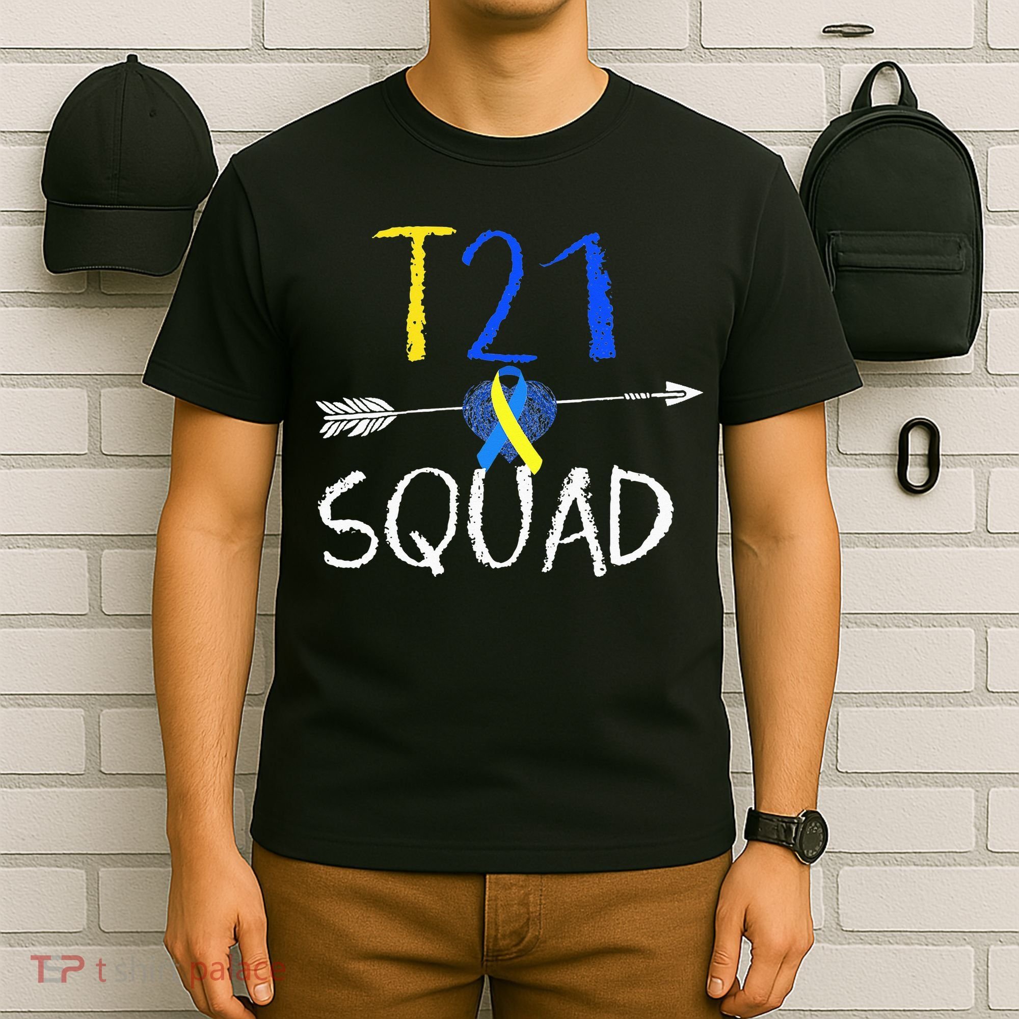 T21 Squad World Down Syndrome Day T-Shirt