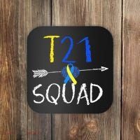 T21 Squad World Down Syndrome Day Coaster thumb 0