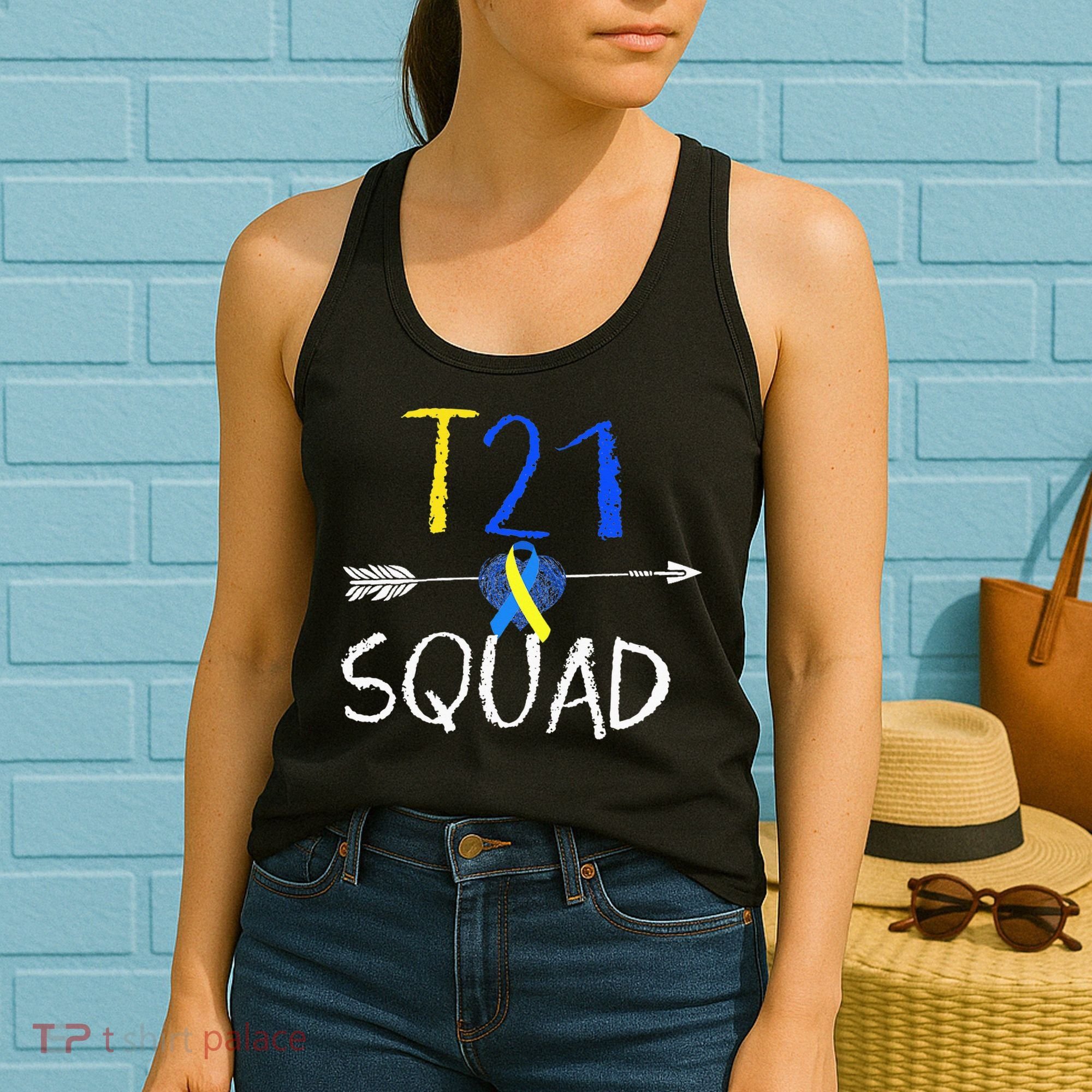 T21 Squad World Down Syndrome Day Women's Tank Top