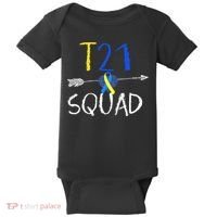 T21 Squad World Down Syndrome Day Baby Bodysuit thumb 0