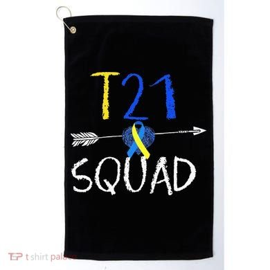 T21 Squad World Down Syndrome Day Golf Towel