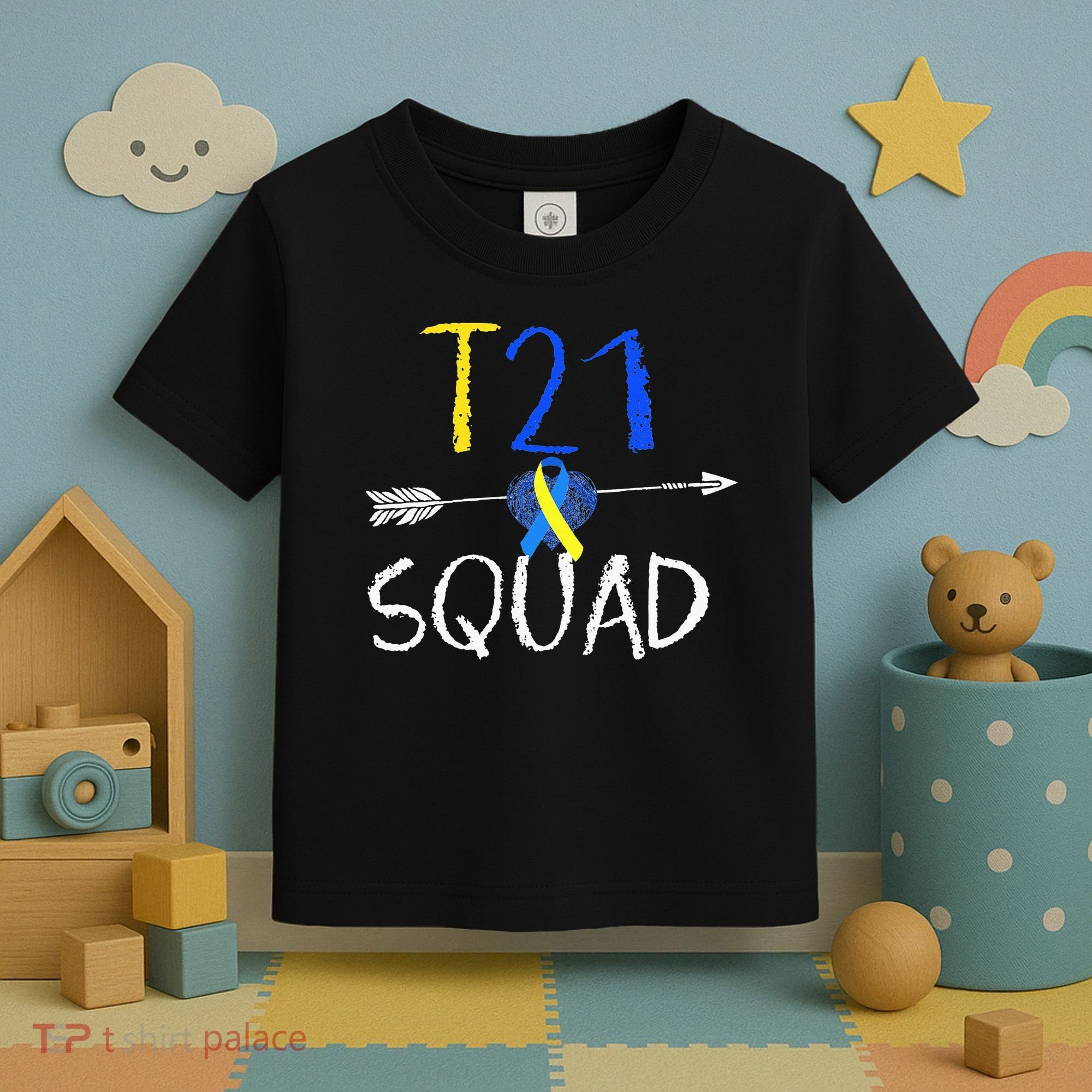 T21 Squad World Down Syndrome Day Toddler T-Shirt