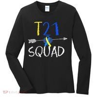 T21 Squad World Down Syndrome Day Women's Long Sleeve Shirt thumb 0
