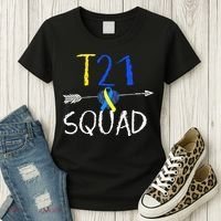 T21 Squad World Down Syndrome Day Women's T-Shirt thumb 3
