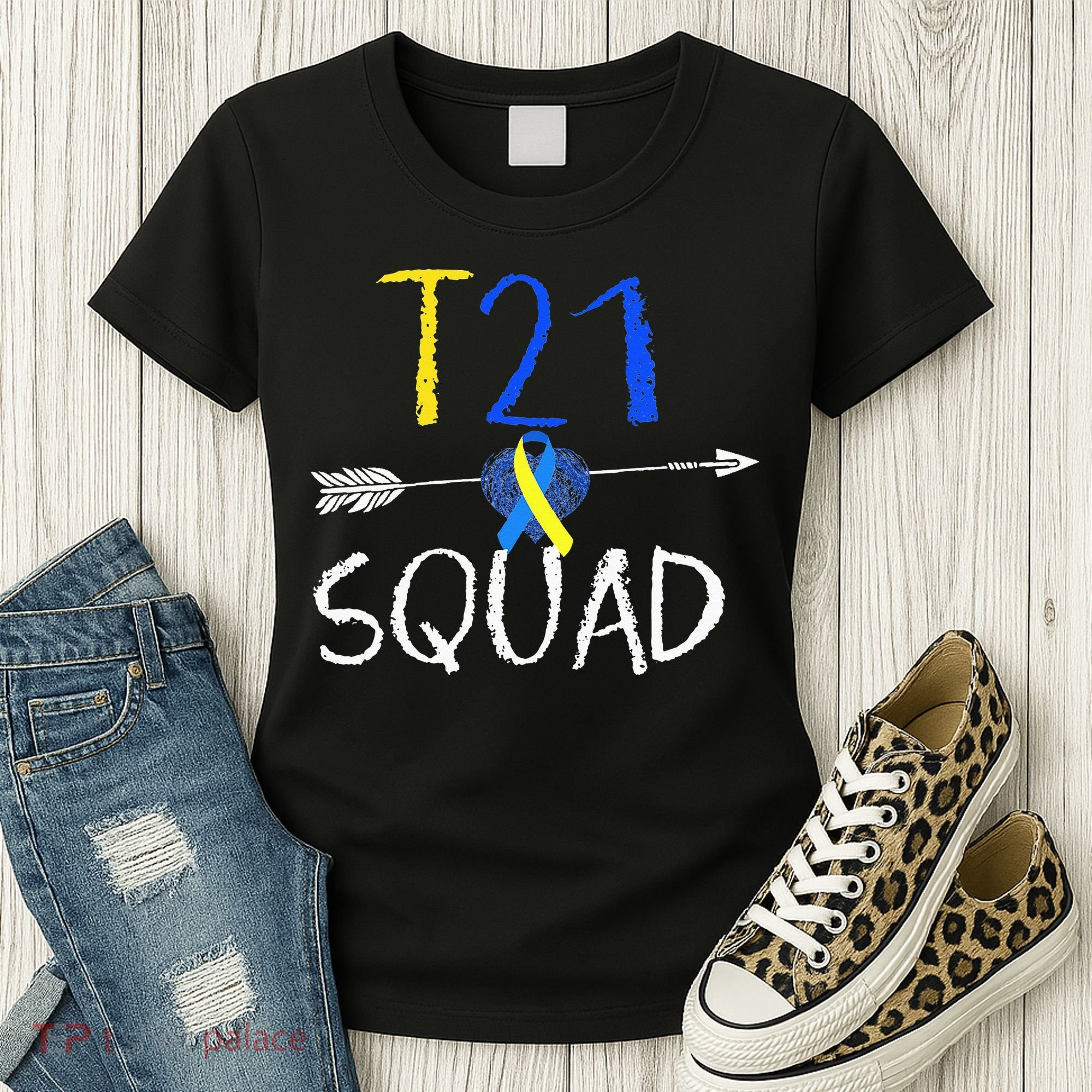 T21 Squad World Down Syndrome Day Women's T-Shirt