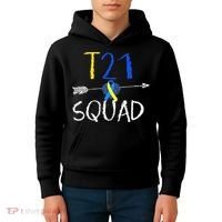 T21 Squad World Down Syndrome Day Kids Hoodie thumb 4