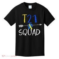 T21 Squad World Down Syndrome Day Kids T-Shirt thumb 0